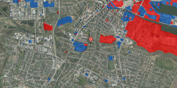 Jordforureningskort på Beringsvej 1A, 8700 Horsens