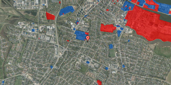 Jordforureningskort på Beringsvej 13, 8700 Horsens