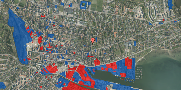 Jordforureningskort på Carolinelundsvej 19, st. , 8700 Horsens