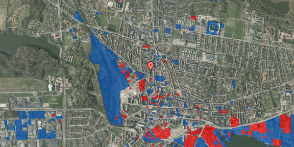 Jordforureningskort på Houmannsgade 46D, 1. mf, 8700 Horsens