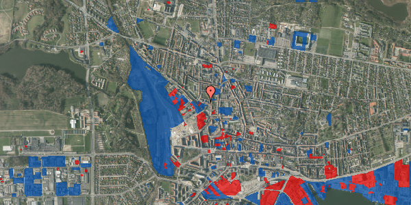 Jordforureningskort på Houmannsgade 46F, 1. mf, 8700 Horsens