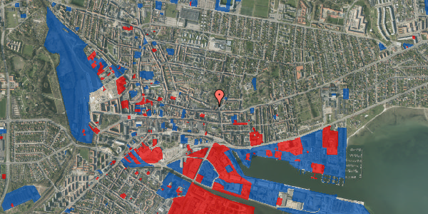 Jordforureningskort på Kirkegårdsalle 8, st. , 8700 Horsens