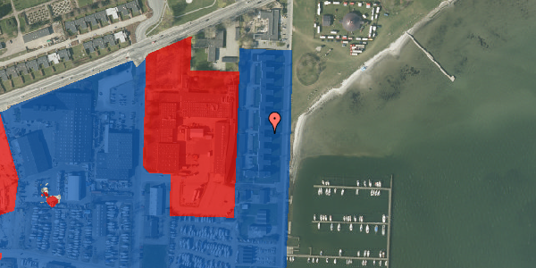 Jordforureningskort på Langelinie 10D, 8700 Horsens