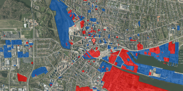 Jordforureningskort på Løvenørnsgade 7, 1. tv, 8700 Horsens