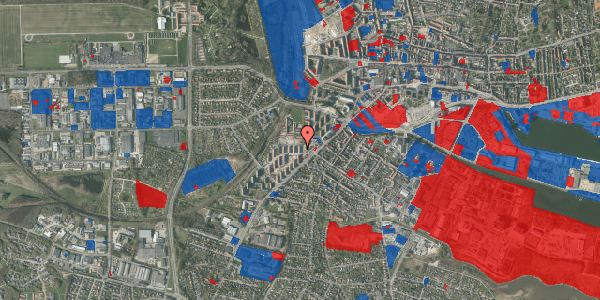 Jordforureningskort på Mimersgade 2B, 2. th, 8700 Horsens