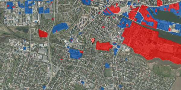 Jordforureningskort på Nansensvej 18, 8700 Horsens