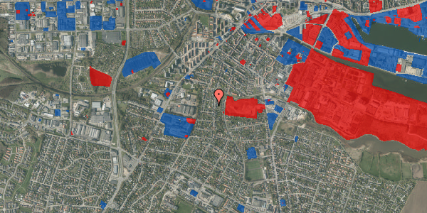 Jordforureningskort på Nansensvej 20, 8700 Horsens