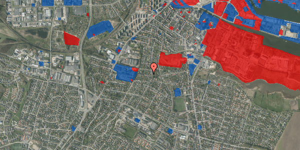 Jordforureningskort på Nansensvej 38, 8700 Horsens