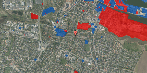 Jordforureningskort på Nansensvej 49, 8700 Horsens