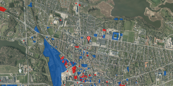 Jordforureningskort på Nørrestrandsgade 18, 8700 Horsens