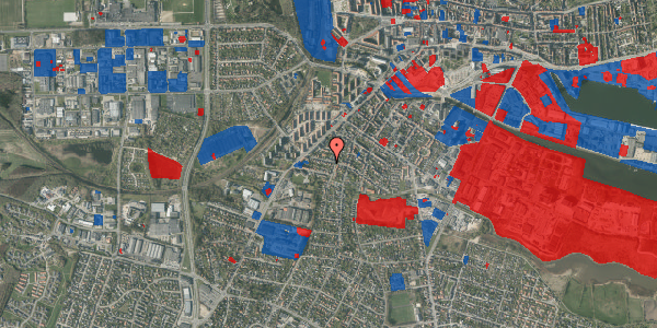 Jordforureningskort på Odinsgade 20, 8700 Horsens