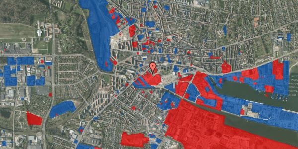 Jordforureningskort på Sankt Helene Vej 2, st. , 8700 Horsens