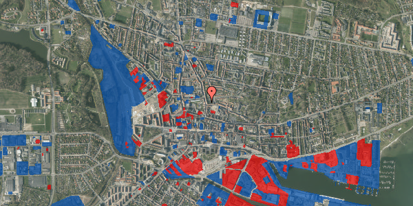 Jordforureningskort på Smedegade 24C, 1. th, 8700 Horsens