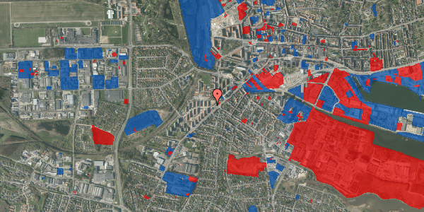 Jordforureningskort på Spedalsø Torv 6, 2. tv, 8700 Horsens