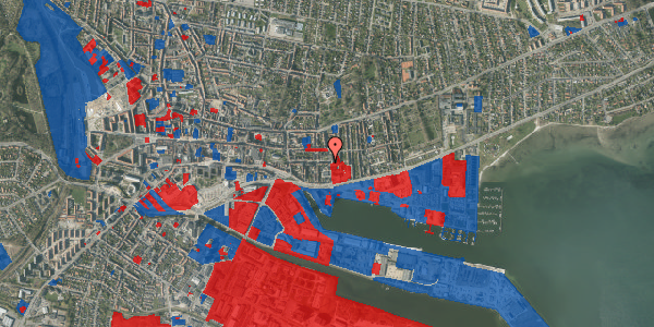 Jordforureningskort på Stjernholmsgade 38, 1. tv, 8700 Horsens