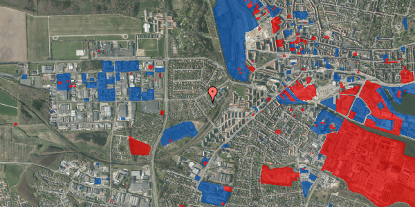 Jordforureningskort på Svalevej 12, 8700 Horsens