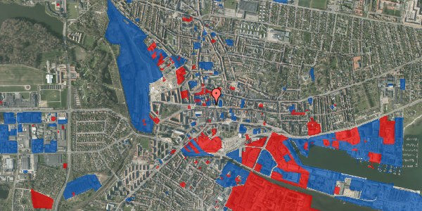 Jordforureningskort på Søndergade 5, st. , 8700 Horsens