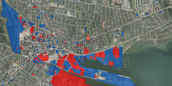 Jordforureningskort på Villavej 17, 8700 Horsens