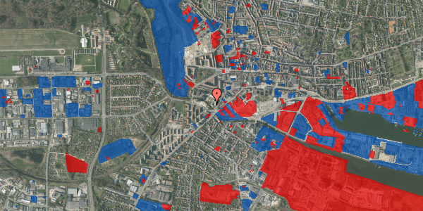 Jordforureningskort på Åparken 14, 3. tv, 8700 Horsens