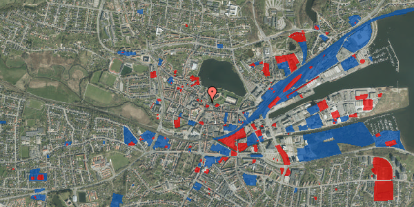 Jordforureningskort på Adelgade 8, st. tv, 6000 Kolding