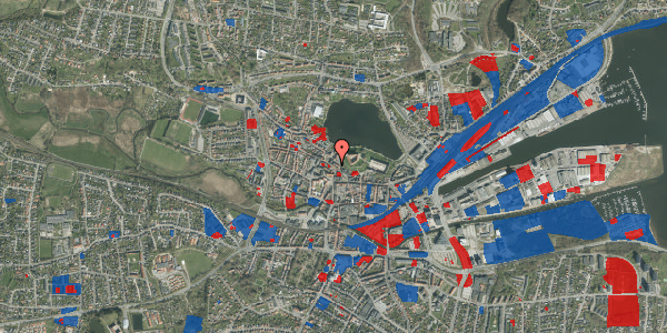 Jordforureningskort på Adelgade 14, 1. , 6000 Kolding