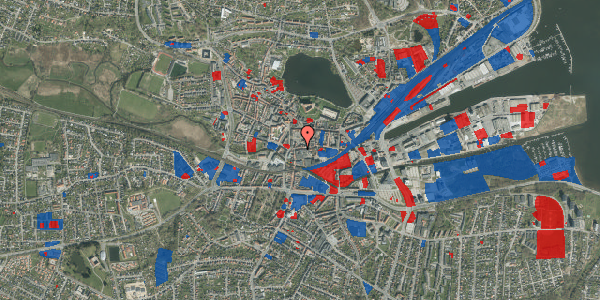 Jordforureningskort på Helligkorsgade 4, 2. , 6000 Kolding