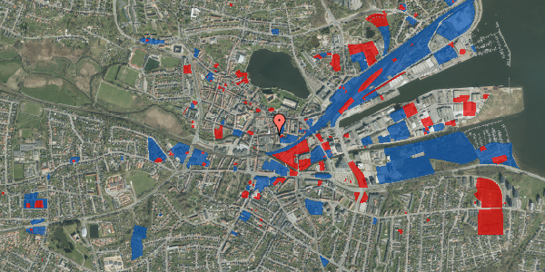 Jordforureningskort på Helligkorsgade 16, 1. th, 6000 Kolding