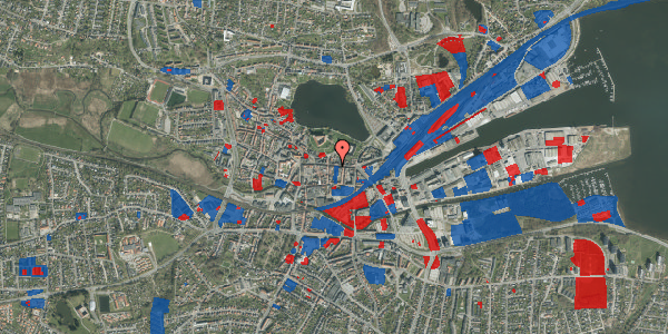 Jordforureningskort på Jernbanegade 16C, st. , 6000 Kolding