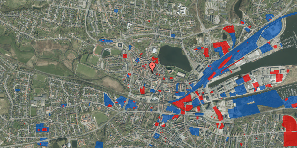 Jordforureningskort på Langelinie 8, 6000 Kolding