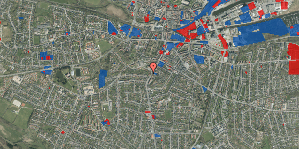 Jordforureningskort på Læssøegade 2D, 6000 Kolding