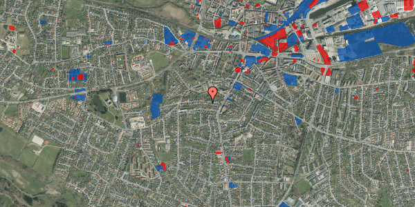 Jordforureningskort på Læssøegade 17, 6000 Kolding