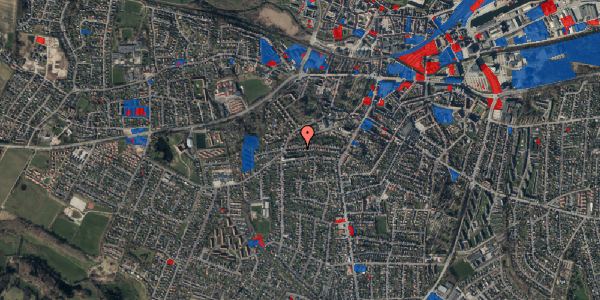 Jordforureningskort på Læssøegade 37, 6000 Kolding