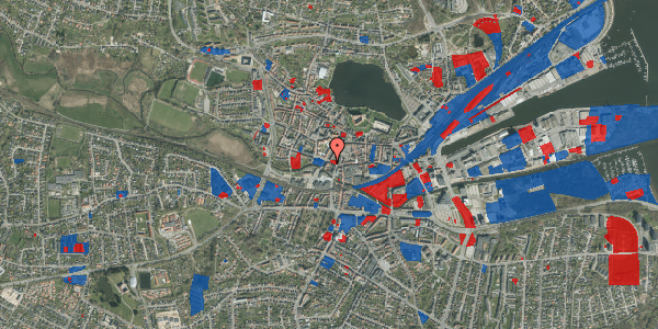 Jordforureningskort på Rendebanen 6D, 2. th, 6000 Kolding