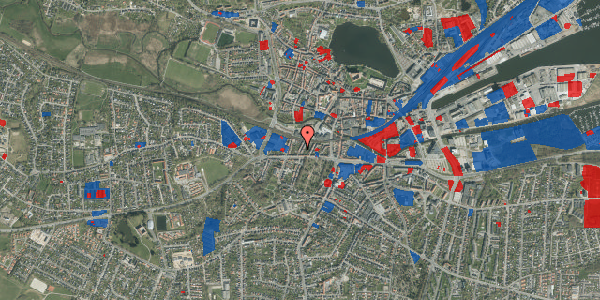 Jordforureningskort på Rosengade 7, 6000 Kolding