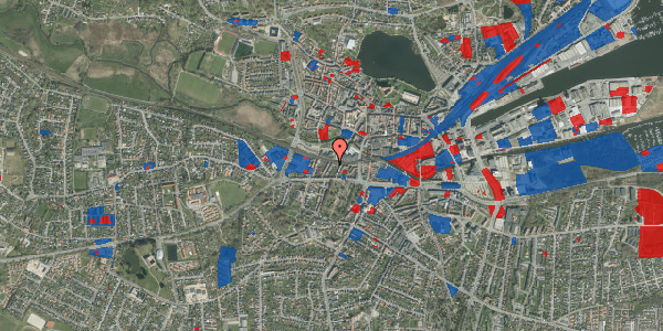 Jordforureningskort på Rosengade 22, 6000 Kolding