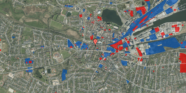 Jordforureningskort på Rosengade 23, 1. , 6000 Kolding