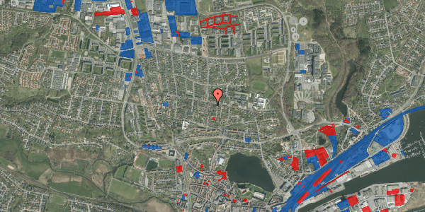 Jordforureningskort på Svaneparken 9, 6000 Kolding