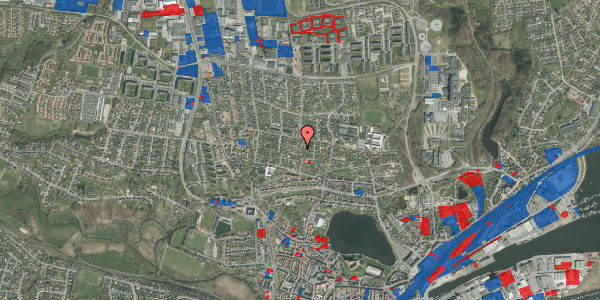 Jordforureningskort på Svaneparken 27, 6000 Kolding