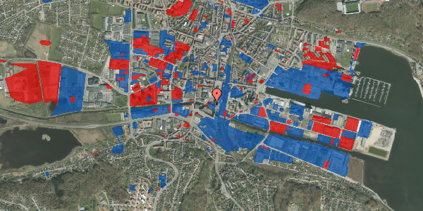 Jordforureningskort på Borgvold 14D, 1. th, 7100 Vejle