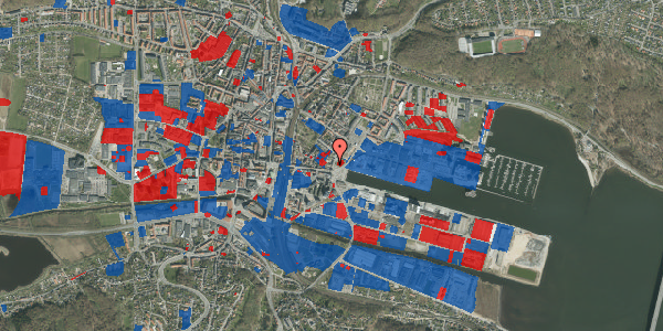 Jordforureningskort på Havnepladsen 3, 2. , 7100 Vejle