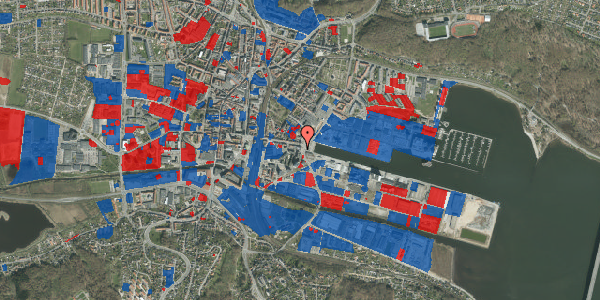 Jordforureningskort på Havnepladsen 4, 7100 Vejle