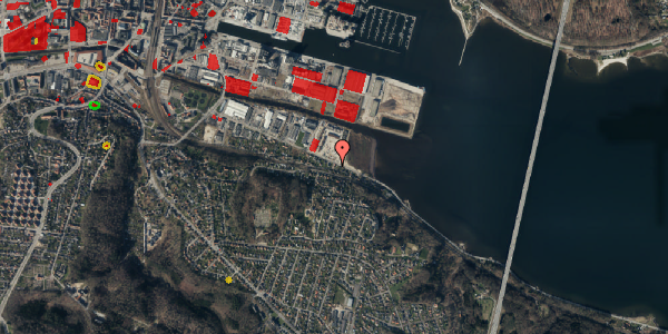 Jordforureningskort på Mågevej 8, 7100 Vejle