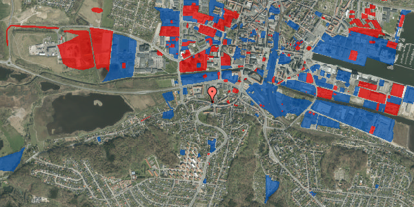 Jordforureningskort på Ribegade 7A, st. , 7100 Vejle