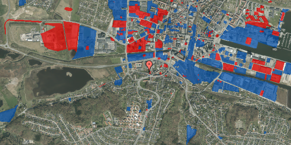 Jordforureningskort på Ribegade 22B, 7100 Vejle