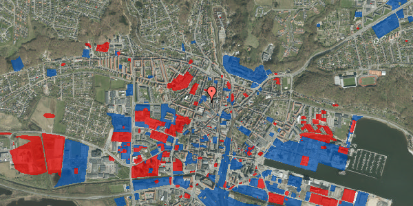 Jordforureningskort på Tønnesgade 12B, st. mf, 7100 Vejle