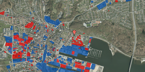 Jordforureningskort på Valløesgade 26B, 1. th, 7100 Vejle