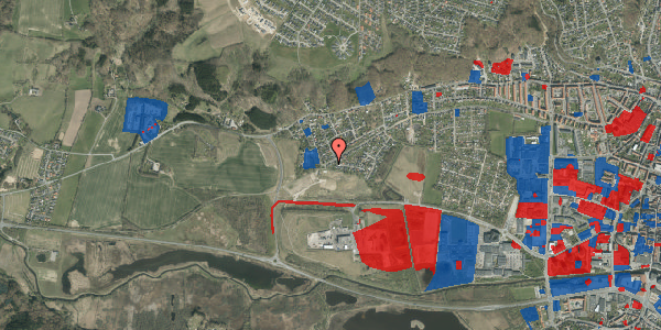 Jordforureningskort på Vestbanevej 107, 7100 Vejle