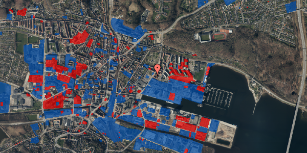 Jordforureningskort på Østerbrogade 16, 1. tv, 7100 Vejle