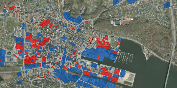 Jordforureningskort på Østerbrogade 20, st. th, 7100 Vejle