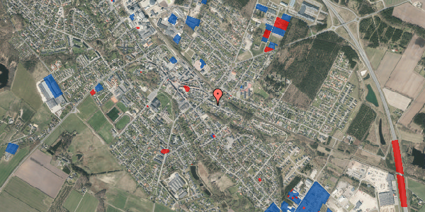 Jordforureningskort på Blichersvej 18, 7330 Brande